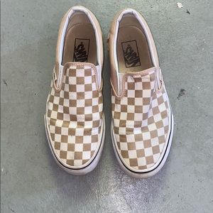 checkered vans